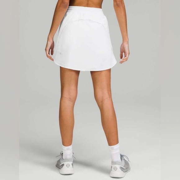 Lululemon Hotty Hot High-Rise Skirt *Long in White - Picture 6 of 11